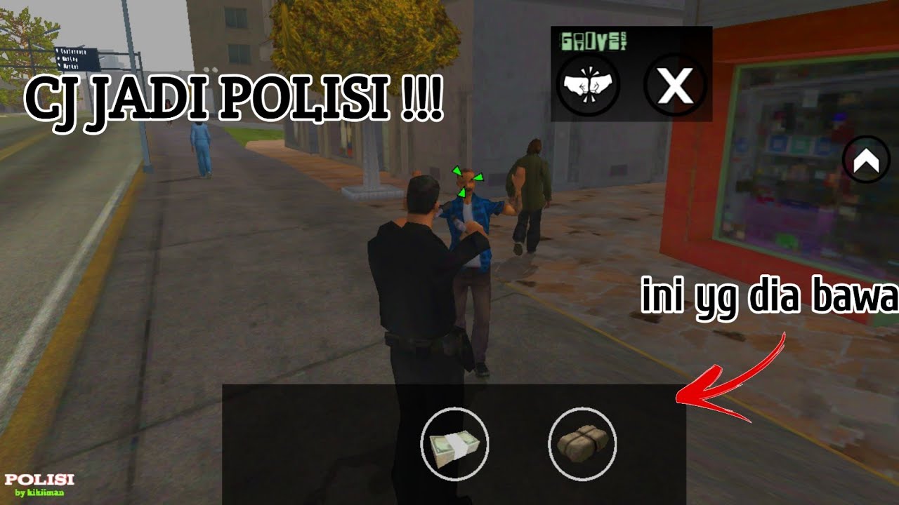 MOD JADI POLISI DI GTA SA ANDROID YouTube