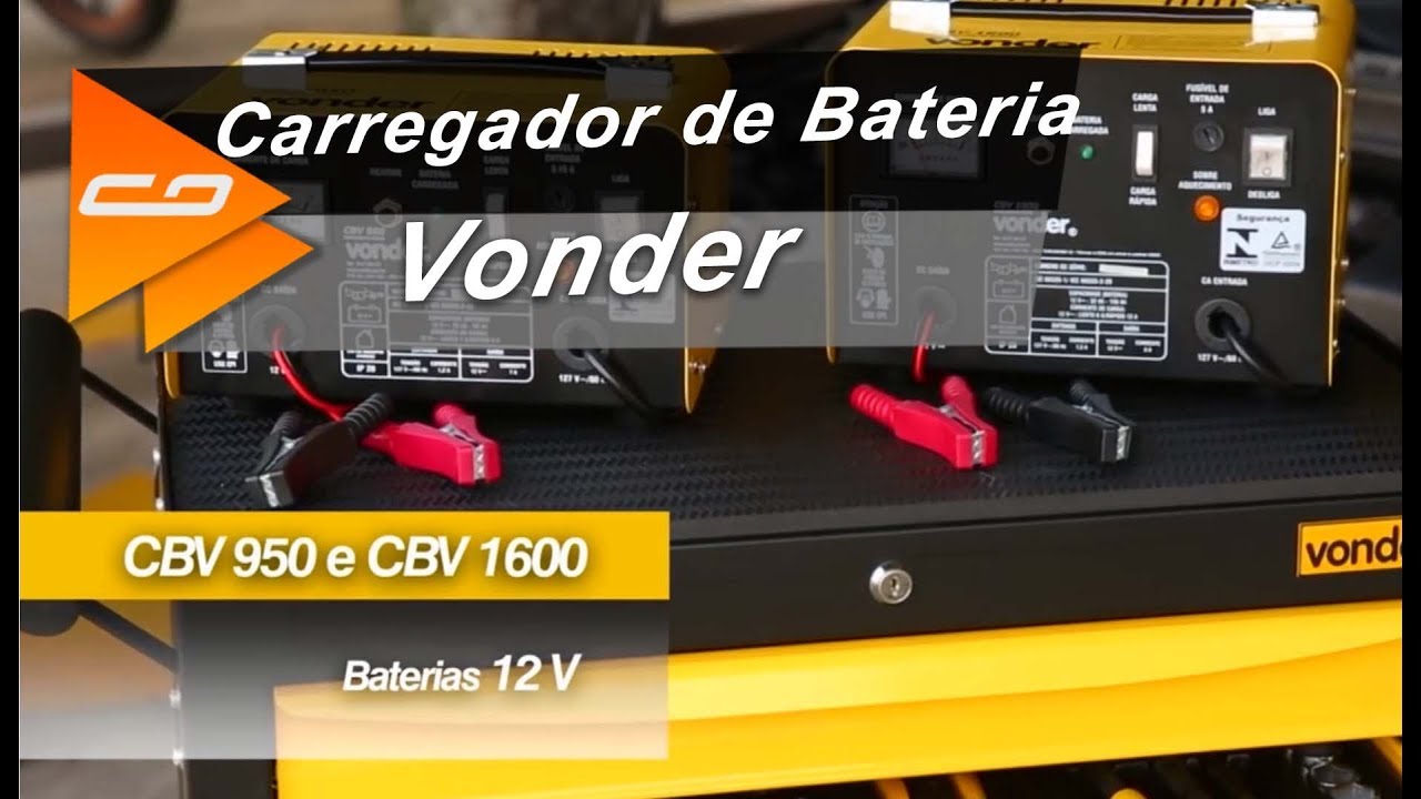 Carregador Bateria Automotivo 12V 10A Bivolt - Connect Parts