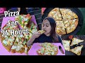 I ONLY ATE PIZZA🍕🍕 FOR 24 HOURS || Episode 11 || Cook #withme easy pizza recipe