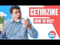 How to use cetirizine zyrtec reactine prevalin  doctor explains