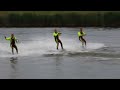 The Chippewa Lake Water Ski Show Team show June 8, 2022
