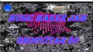 Groovitar 80 - Music Maker Jam morphyre visualisation video