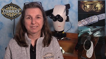 Tira Teaches Engraving at the JIA