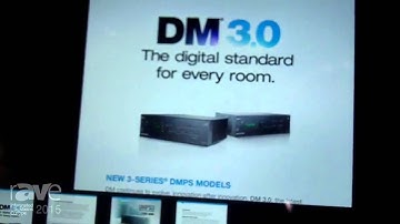 ISE 2015: Crestron Displays DMPS3-300-C 3-Series Presentation System