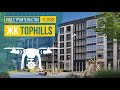 Обзор с воздуха ЖК TopHILLS (аэросъемка: ноябрь 2020 г.)