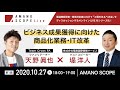 【AMANO SCOPE Live第6回】ビジネス成果獲得に向けた 商品化業務・IT改革 ~商品化業務グランドデザイン~