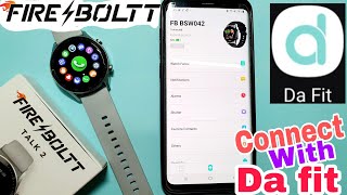 Da fit App | Connect Fire Boltt Talk 2 To Da Fit App | Da Fit App Connect to Fire Boltt Talk 2 screenshot 2