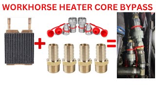 How to Make A Heater Core Bypass Kit For Your Workhorse / Winnebago RV With A 8.1 Vortec Engine