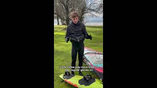 January Windsurfing In The Gorge
