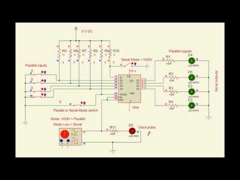piso using 7495 shift register with 74194 pipo doovi piso using 7495 shift register with 74194 pipo doovi