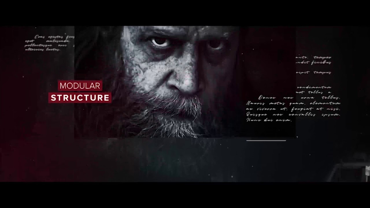 The History | Documentary Slideshow | After Effects Project Files