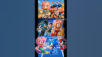 Scary Sonic Vs Scary Shadow Vs Scary Silver_Tiles Hop_shorts_coffindance