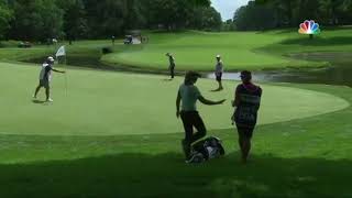 Brooke Henderson Breaks Her Club Into Pieces At The Kpmg Womens Pga Championship