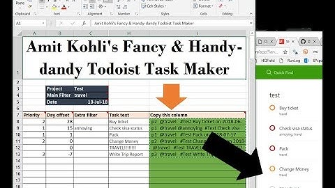 Todoist Task Maker