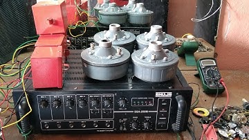 Connection LT transformer with ahuja amphilifire testing(Bangla video)