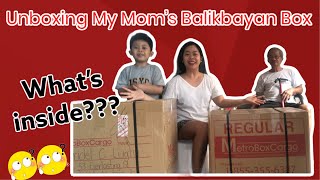 Unboxing Mommy’s Balikbayan Box