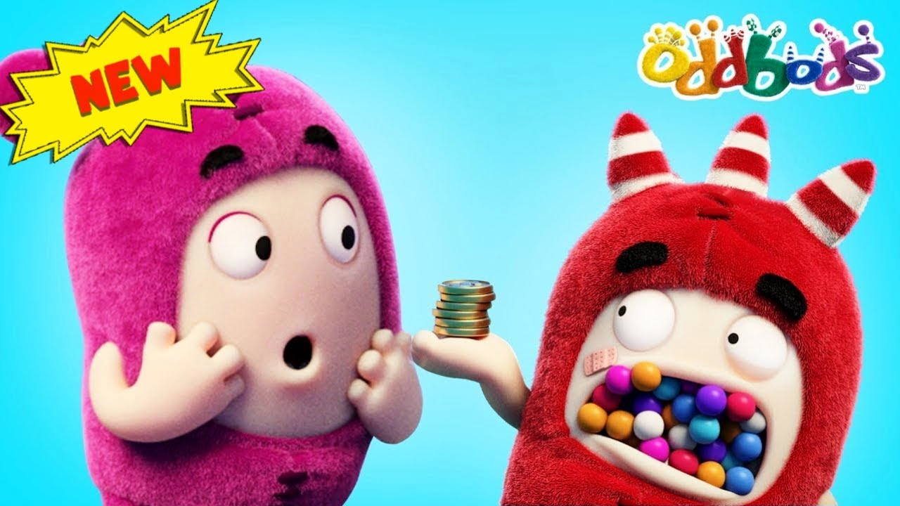 Oddbods | Candy Crush | Funny Cartoons For Kids