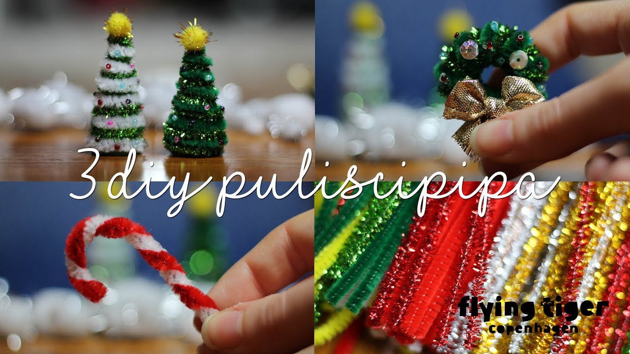 3 DIY NATALIZI con i PULISCI PIPA