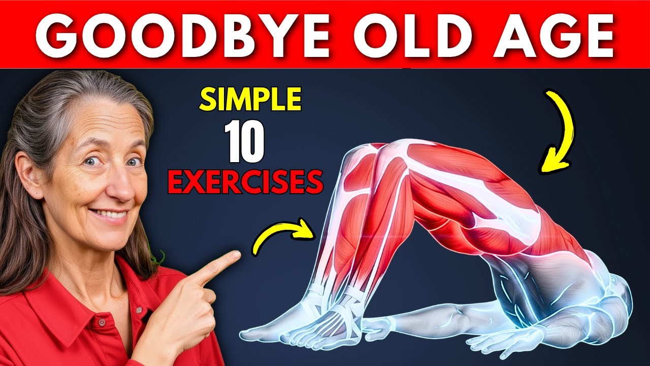 SENIORS! The ONLY 10 Exercises You Need to do After 50, 60, 70 Years ...