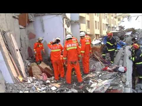 2008 earthquake in Sichuan China by Geoff Mackley