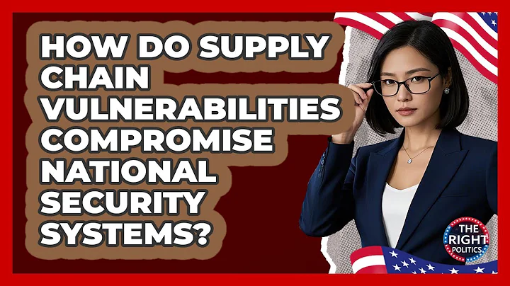 How Do Supply Chain Vulnerabilities Compromise National Security Systems? - The Right Politics