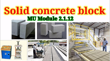 Everything you want to know!_The Secret Behind Solid Concrete Block Manufacturing Revealed!