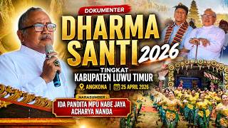 DHARMA SANTI 2026 LUWU TIMUR | Momen Sakral & Penuh Makna di Angkona