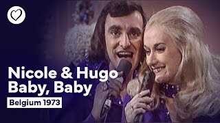 Nicole and Hugo - Baby, Baby - Belgium 🇧🇪 - Grand Final - Eurovision 1973