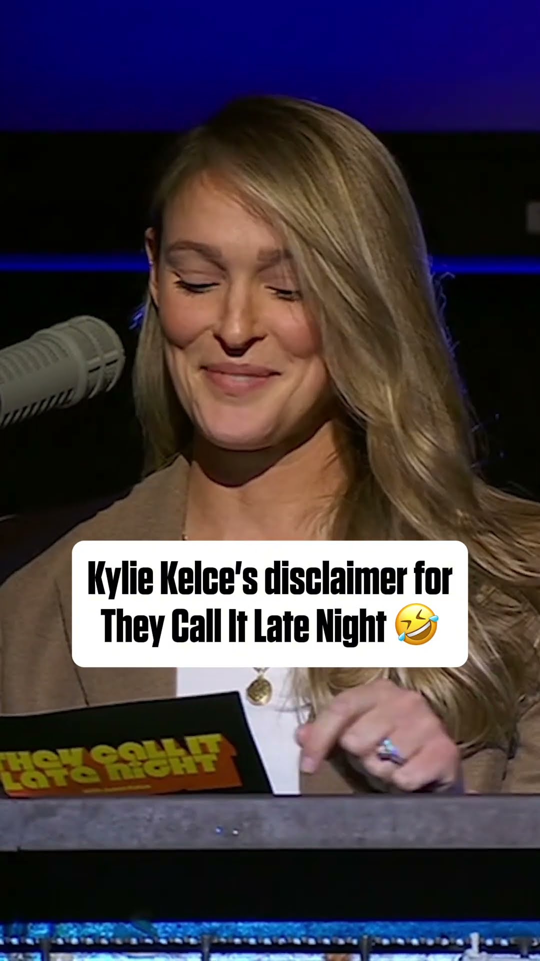 Kylie Kelce's disclaimer ?