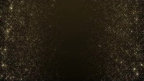 Gold Particles Meet Halfway Stock Motion Graphics