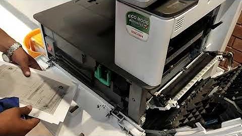 How to Replace Toner in your Ricoh B&W Copier