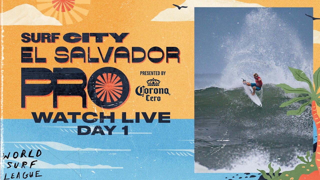 🔴 LIVE - Surf City El Salvador Pro presented by Corona Cero 2026 - Day 1