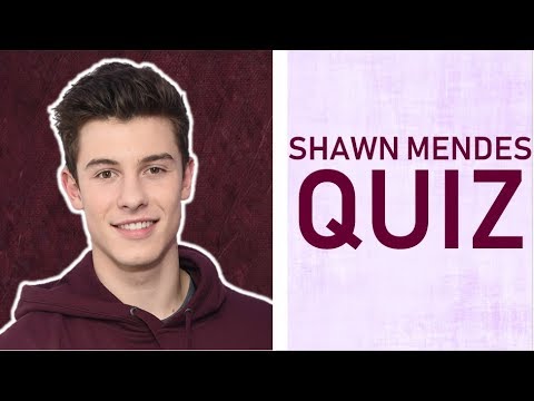 HOW WELL DO YOU KNOW SHAWN MENDES?