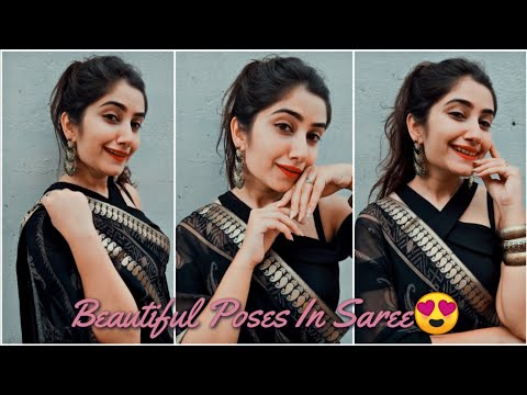 PRO TIPS- HOW TO POSE IN SAREE & LOOK GOOD IN EVERY PICTURE - YouTube