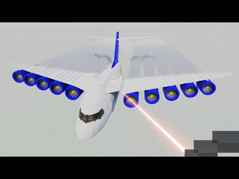 Destroying Boeing 737 Plane | Teardown