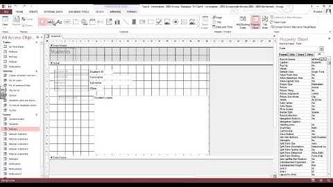 Microsoft Access Tutorial - Forms, Sub Forms and Combo Boxes