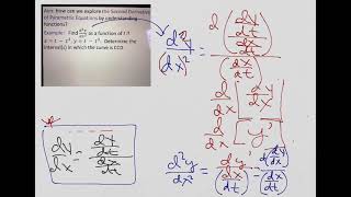 Second Derivative of Parametric Equations