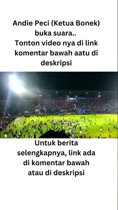 Ngeri! Detik-Detik Kerusuhan Suporter Bonek dan Aremania di Stadion Kanjuruhan, Malang