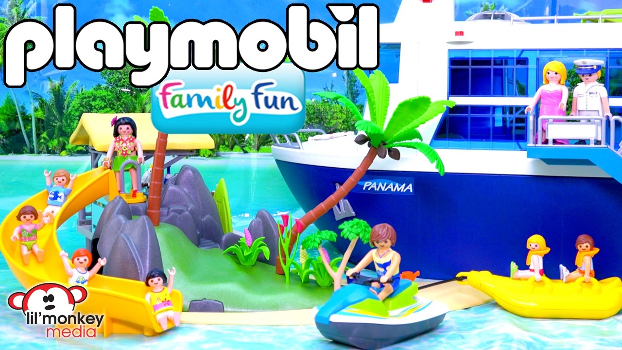 Playmobil Vacation - Pool with Water Slide