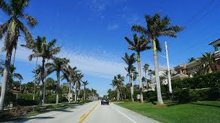 Fort Lauderdale, Florida to Palm Beach Dash Cam Driving Vid - 1080 HD