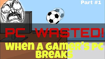 When a Gamer's pc breaks😱!! Part #1 | Axyte Gamer