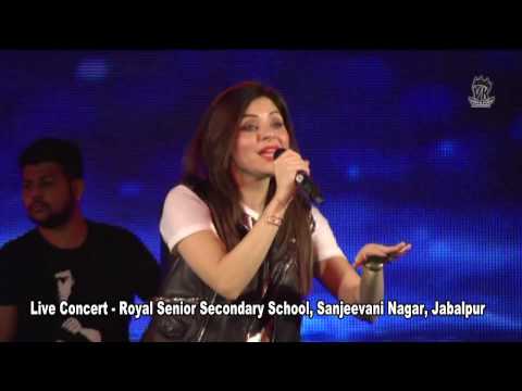 balam pichkari   live concert Royal Sr  Sec  School Jabalpur   Kanika Kapoor