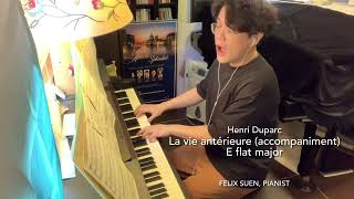 La Vie Antérieure Accompaniment E Flat Major High Voice Duparc Ltcl Felix Suen