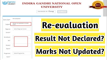 How much time does IGNOU take for re-evaluation | Mister Ignou #ignou #misterignou