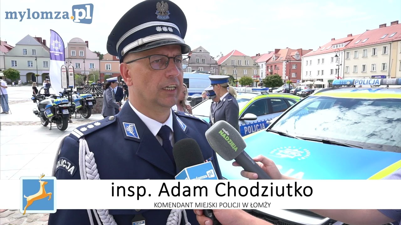 Łomża świętowała 106 lat polskiej policji