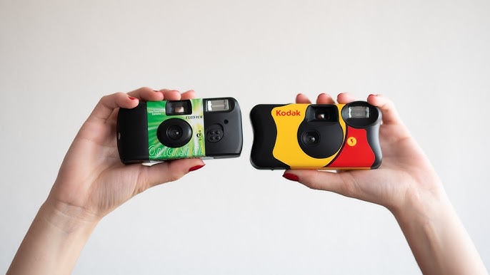 disposable camera with replaceable film
