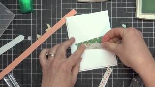 Got Scraps? Grab Your Paper Strips for a Great Card Layout