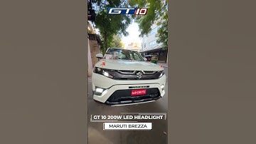 🚗 The Ultimate GT10 Full Upgrade for Maruti Suzuki Brezza! 🔥 | Android Player, 360 Camera