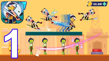 Ninja Assassin - Gameplay Part 1 All Levels 1-30 (Android, iOS)