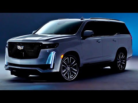 2021 Cadillac Escalade - interior Exterior and Driving (Luxury Large SUV)